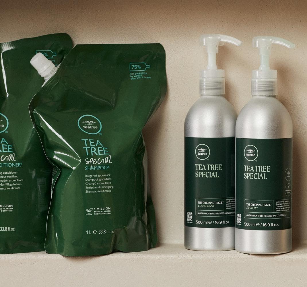 image:imageTea Tree Special Shampoo Deep Cleans Refreshes Scalp Especially Oily Hair For All Hair Types338 Fl Oz Pack of 2