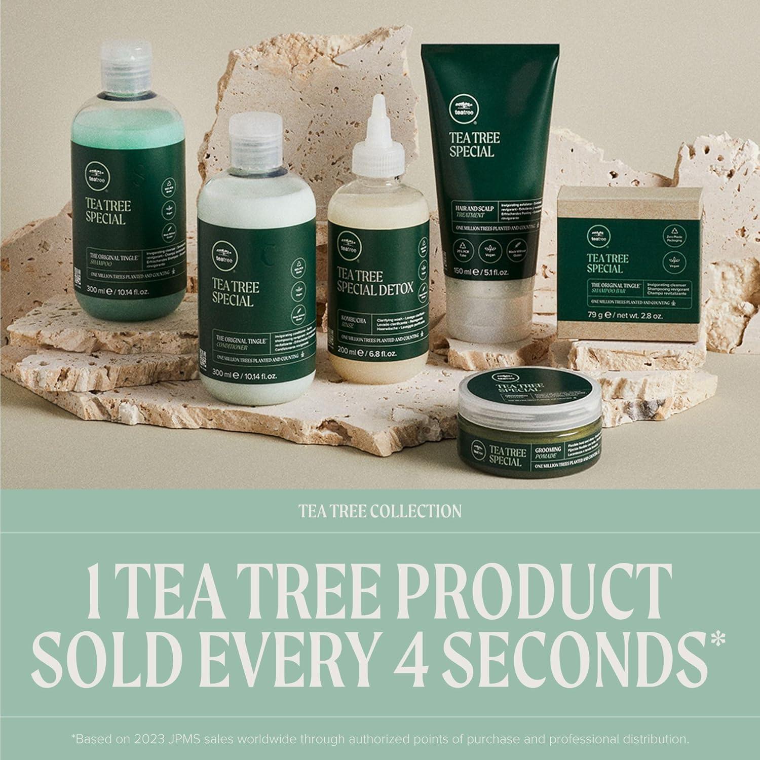 image:imageTea Tree Special Shampoo Deep Cleans Refreshes Scalp For All Hair Types Especially Oily Hair338 Fl Oz Pack of 1