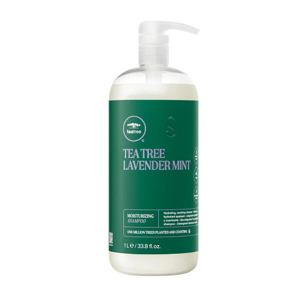 image:imageTea Tree Lavender Mint Moisturizing Shampoo Hydrates Soothes For Coarse Dry Hair338 Fl Oz Pack of 1