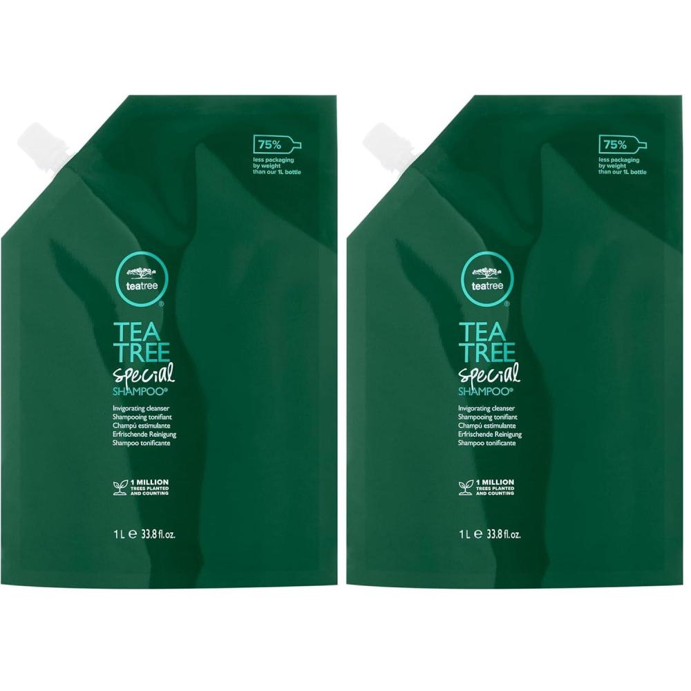 image:imageTea Tree Special Shampoo Deep Cleans Refreshes Scalp Especially Oily Hair For All Hair Types338 Fl Oz Pack of 2