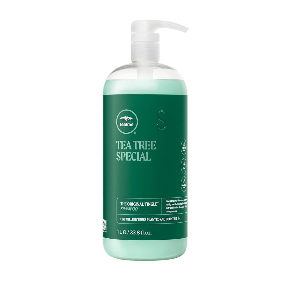 image:imageTea Tree Special Shampoo Deep Cleans Refreshes Scalp For All Hair Types Especially Oily Hair338 Fl Oz Pack of 1