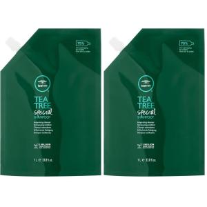 Tea Tree Special Shampoo, Deep Cleans, Refreshes Scalp, Especially Oily Hair, For All Hair Types(33.8 Fl Oz (Pack of 2))
