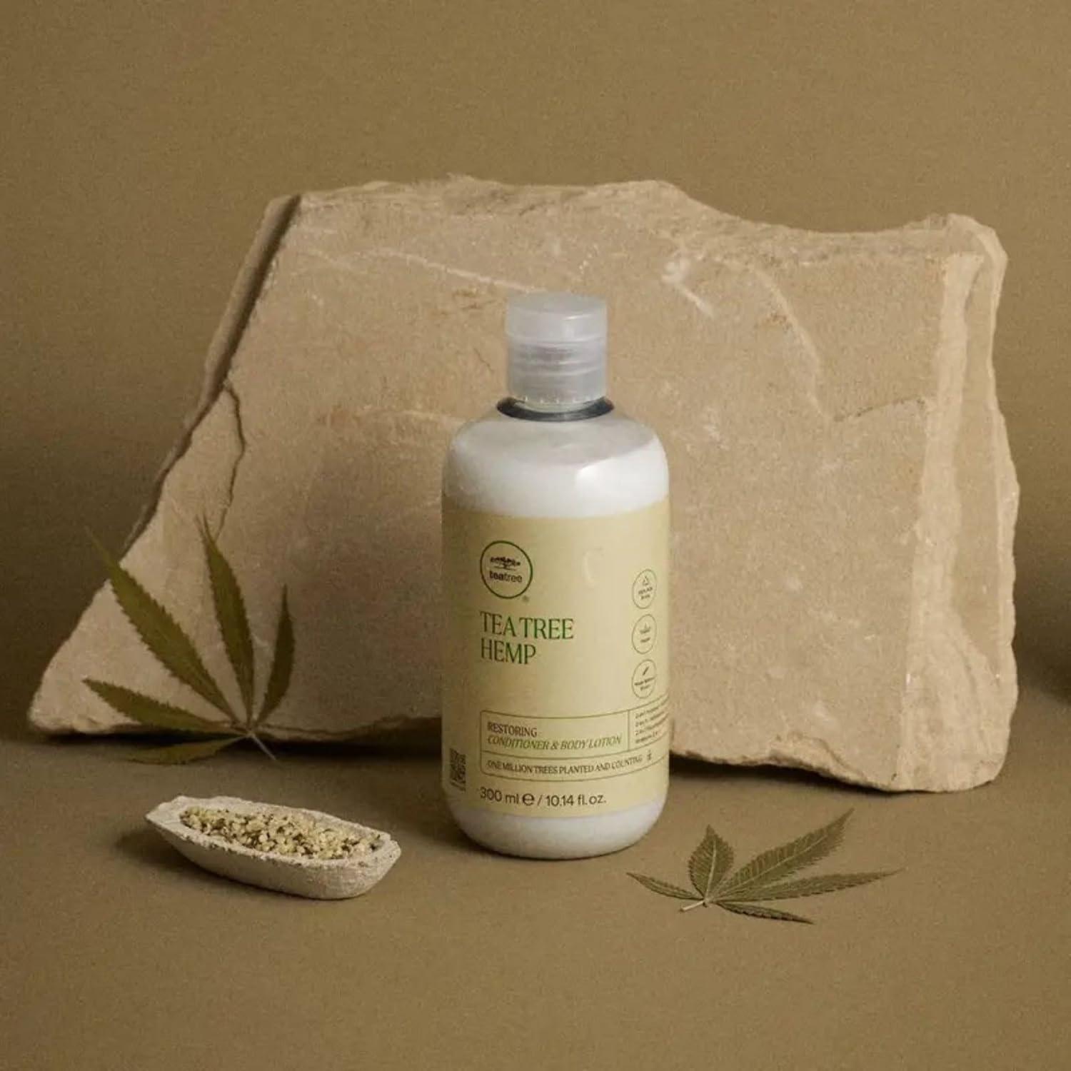 image:imageTea Tree Hemp Restoring Conditioner amp Body Lotion 2in1 Hydration For All Hair Types338 Fl Oz Pack of 1