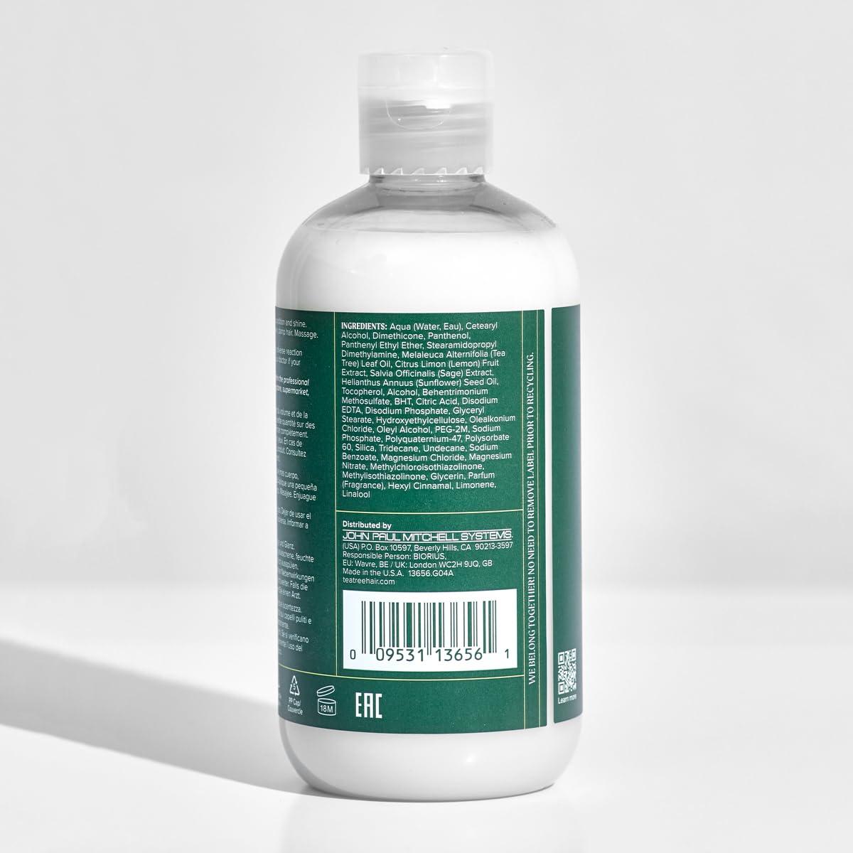 image:imageTea Tree Lemon Sage Thickening Conditioner Builds Body Boosts Volume For Fine Hair25 Fl Oz Pack of 1