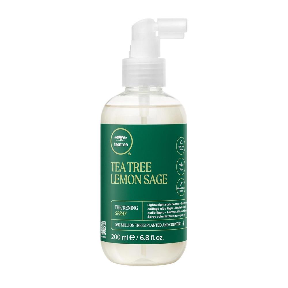 image:imageTea Tree Lemon Sage Thickening Spray Builds Body Boosts Volume For Fine Hair68 fl Oz Pack of 1