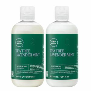 Tea Tree Lavender Mint Shampoo and Conditioner Set, Hydrates + Soothes, For Coarse + Dry Hair, 10.14 fl. oz., Set