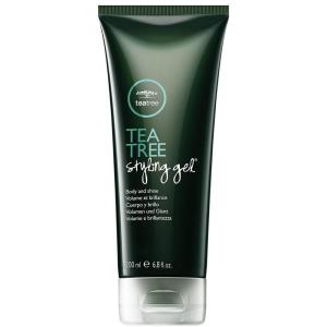 Tea Tree Styling Gel, Medium Hold, High-Shine Finish, For All Hair Types, 6.8 fl. oz.