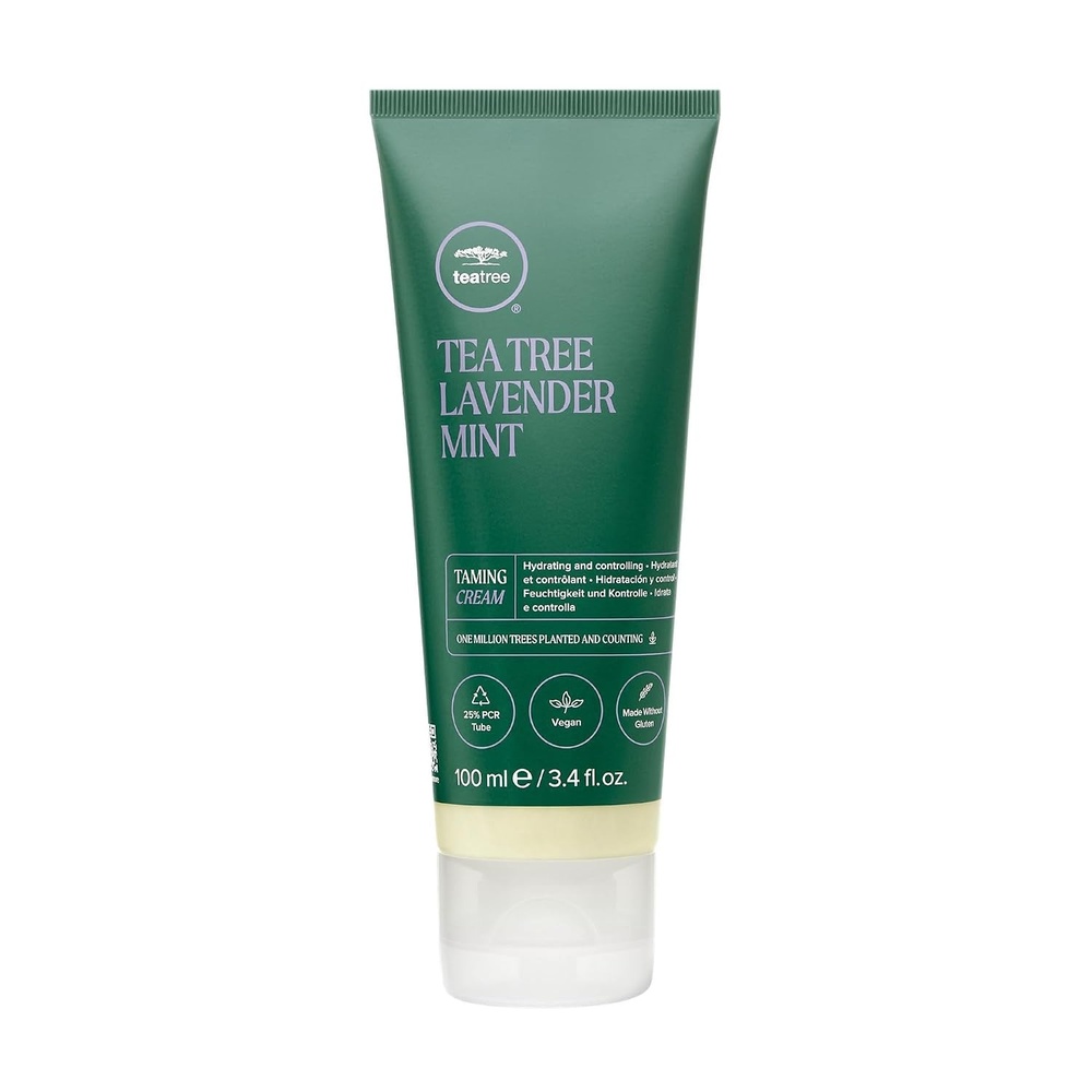 image:imageTea Tree Lavender Mint Taming Cream Rich Hair Styling Cream For Coarse Curly Dry Hair 34 fl oz