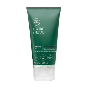 Tea Tree Firm Hold Gel, Hair Gel, Maximum Hold, High-Shine Finish, For All Hair Types(5.1 Fl Oz (Pack of 1))
